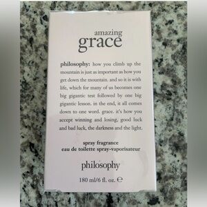Philosophy Amazing Grace Eau De Toilette Spray Fragrance 6 oz New Sealed.